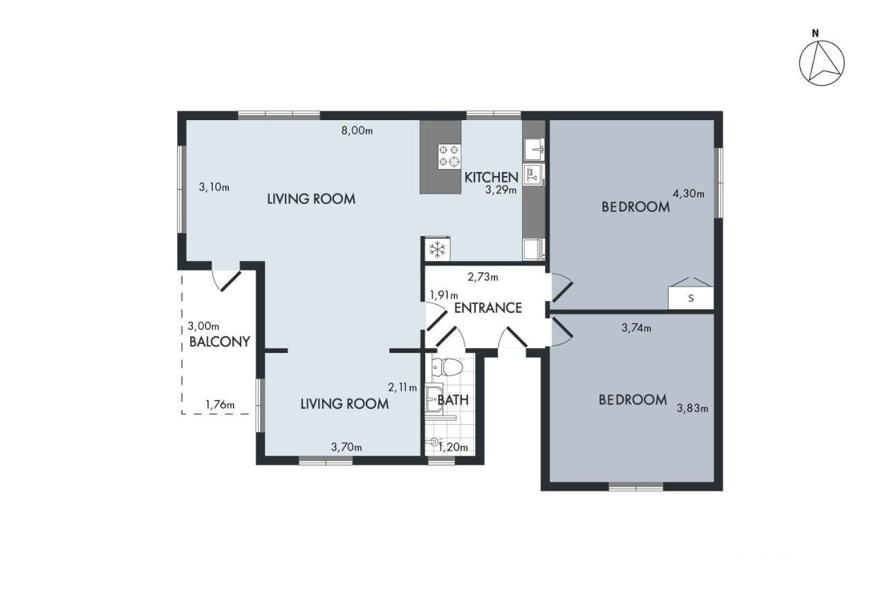 Sanders Charm - Endearing Two-Bedroom Apartment With Shared Garden Kopenhaga Zewnętrze zdjęcie